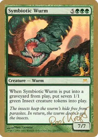 Symbiotic Wurm - 2003 Peer Kroger (Ons) [World Championship Decks 2003] 1