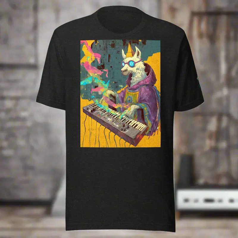 Synthbound Sage – Unisex Staple T-Shirt 1