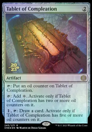 Tablet Of Compleation [Phyrexia: All Will Be One Prerelease Promos] 1