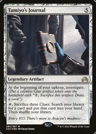 Tamiyo's Journal (Entry 855) [Shadows Over Innistrad] 1