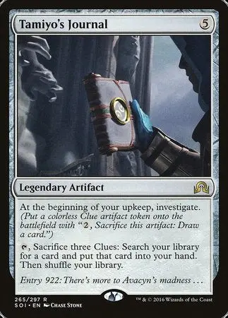Tamiyo's Journal (Entry 922) [Shadows Over Innistrad] 1