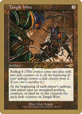 Tangle Wire - 2000 Jon Finkel (Nms) [World Championship Decks 2000] 1