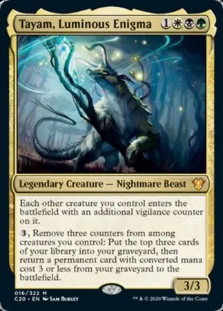 Tayam, Luminous Enigma [Commander 2020] 1