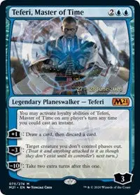 Teferi, Master Of Time [Prerelease: Core Set 2021] 1