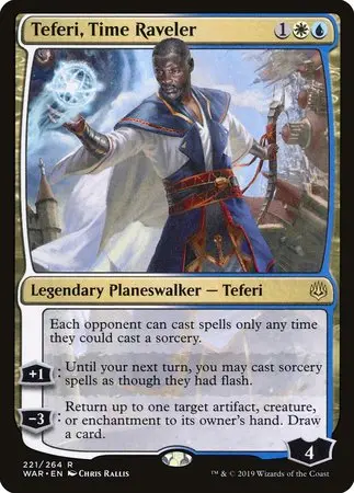 Teferi, Time Raveler [War Of The Spark] 1
