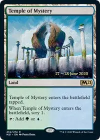 Temple Of Mystery (M21) [Prerelease: Core Set 2021] 1