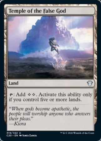 Temple Of The False God [Commander 2020] 1
