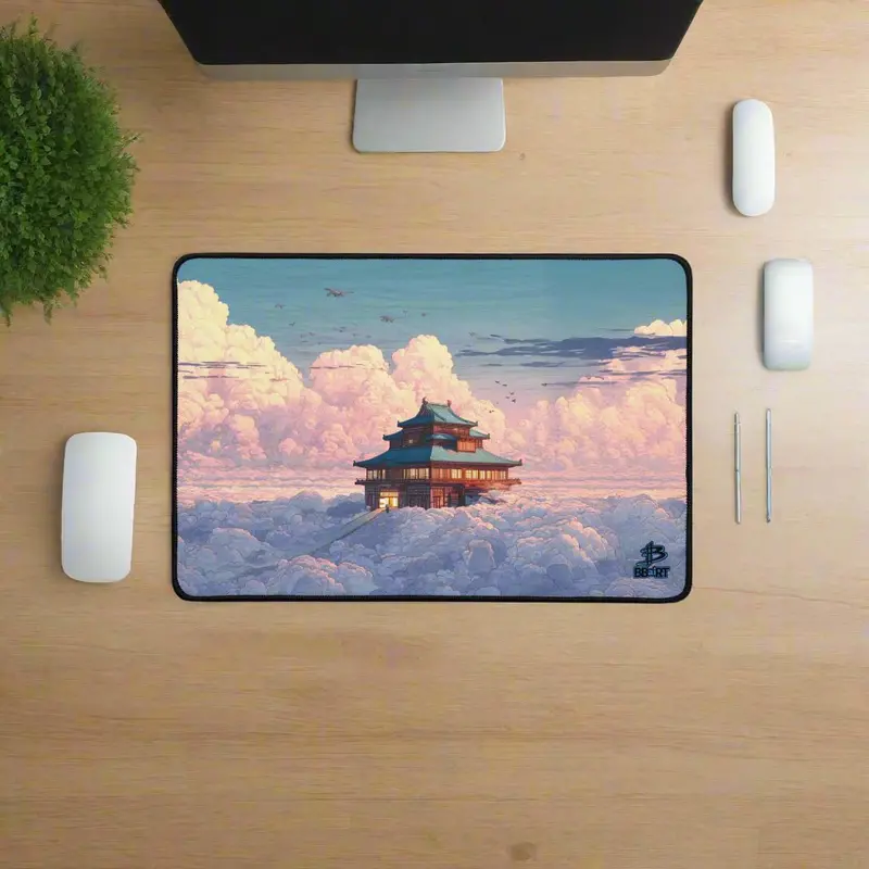 Temple Of The Skyward Gate Desk Mat 1