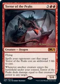 Terror Of The Peaks [Prerelease: Core Set 2021] 1