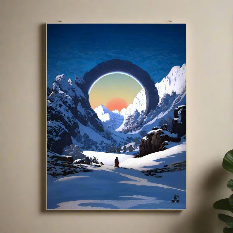 The Arc Of Kōri Pass – Photo Paper Poster 7
