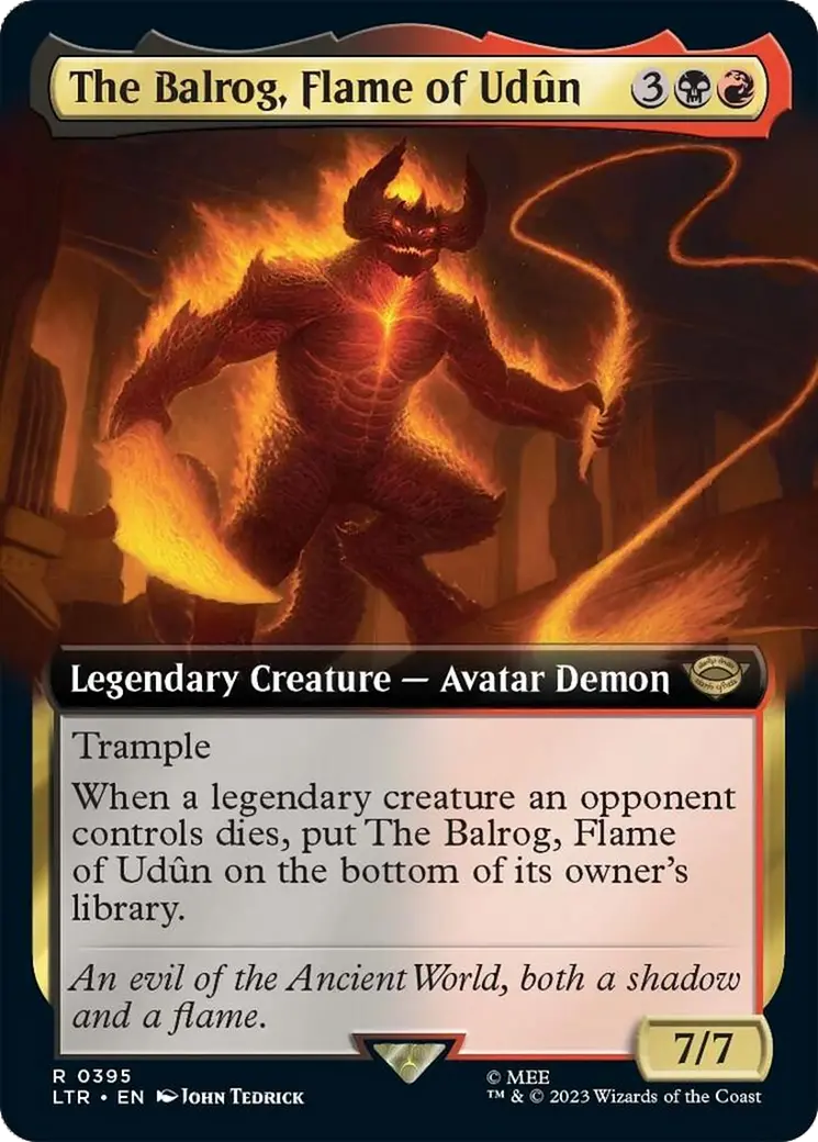 The Balrog, Flame Of Udun (Extended Art) [The Lord Of The Rings: Tales Of Middle-Earth] 1