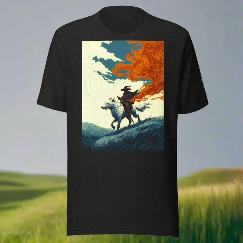 The Embertrail Rider – Unisex Staple T-Shirt 1
