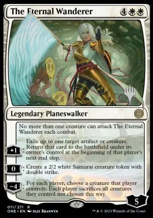 The Eternal Wanderer (Promo Pack) [Phyrexia: All Will Be One Promos] 1