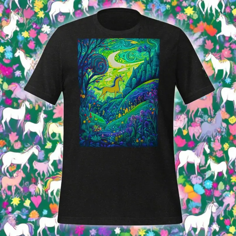 The Golden Wanderer - Unisex Staple T-Shirt 1