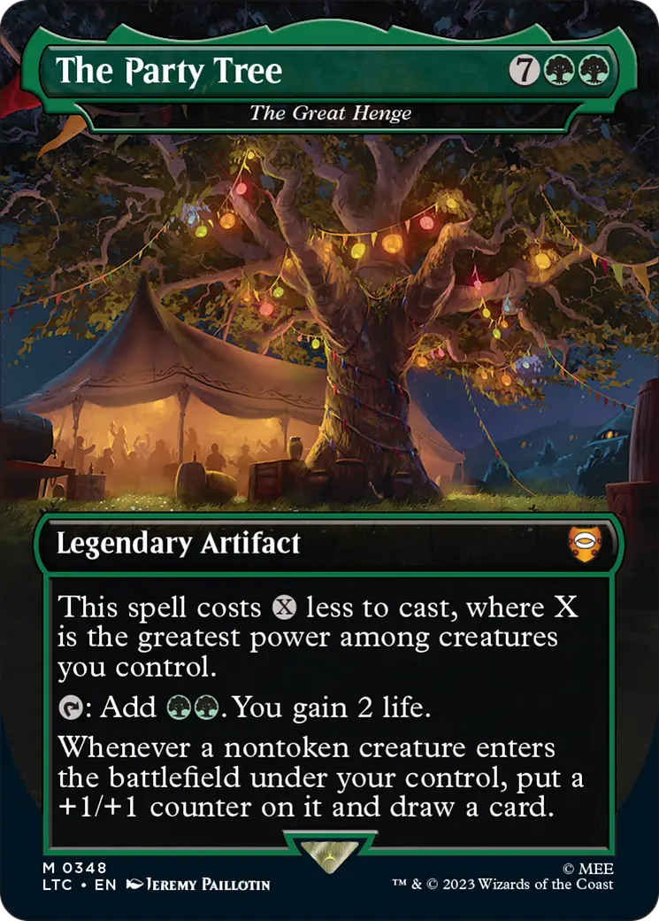 The Great Henge - The Party Tree [The Lord Of The Rings: Tales Of Middle-Earth Commander] 1