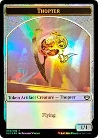 Thopter // Servo Double-Sided Token [League Promos] 1