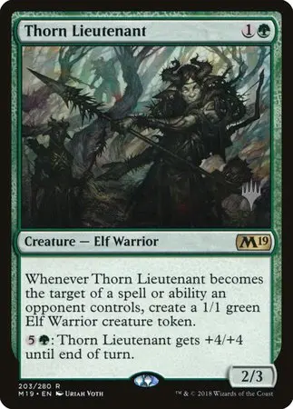 Thorn Lieutenant [Core Set 2019 Promos] 1