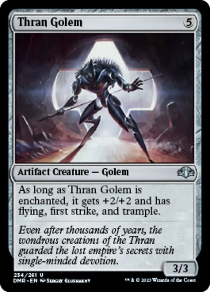 Thran Golem [Dominaria Remastered] 1