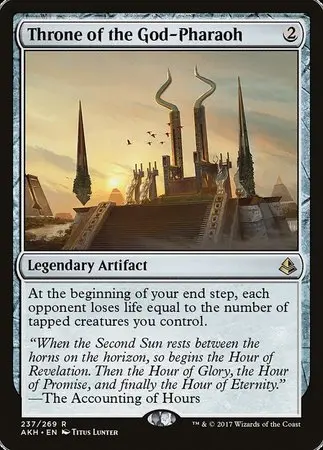 Throne Of The God-Pharaoh [Amonkhet] 1
