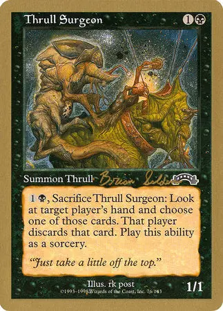 Thrull Surgeon - 1998 Brian Selden (Exo) [World Championship Decks 1998] 1