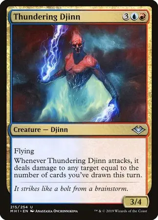 Thundering Djinn [Modern Horizons] 1