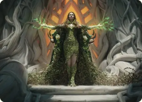 Titania, Voice Of Gaea Art Card [The Brothers' War Art Series] 1