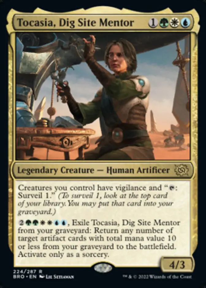 Tocasia, Dig Site Mentor [The Brothers' War] 1