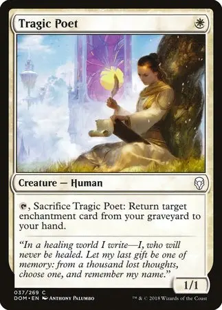 Tragic Poet [Dominaria] 1