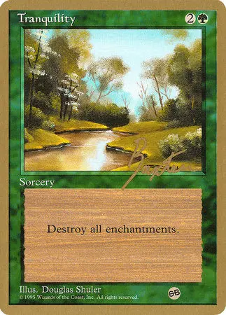 Tranquility - 1996 George Baxter (4Ed) (Sb) [Pro Tour Collector Set] 1