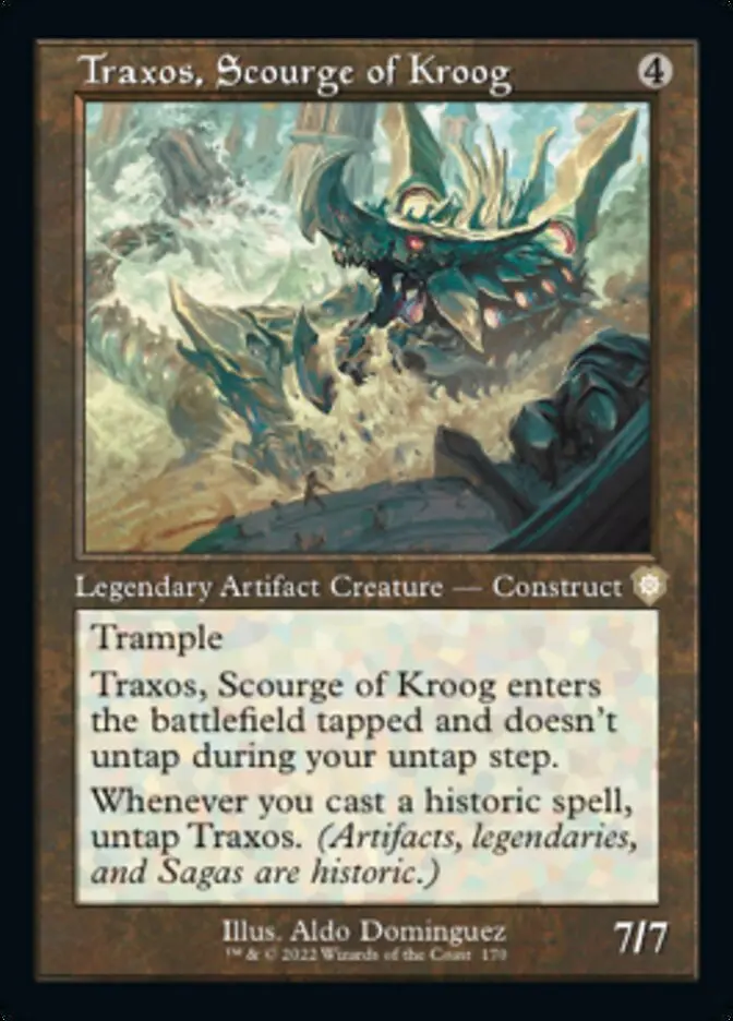 Traxos, Scourge Of Kroog (Retro) [The Brothers' War Commander] 1