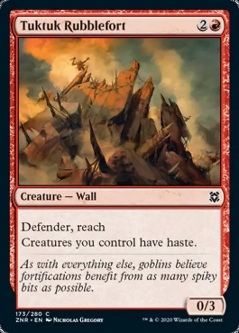 Tuktuk Rubblefort [Zendikar Rising] 1