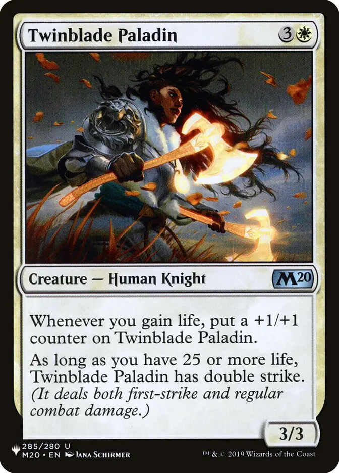 Twinblade Paladin [The List] 1