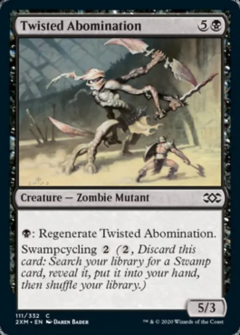 Twisted Abomination [Double Masters] 1