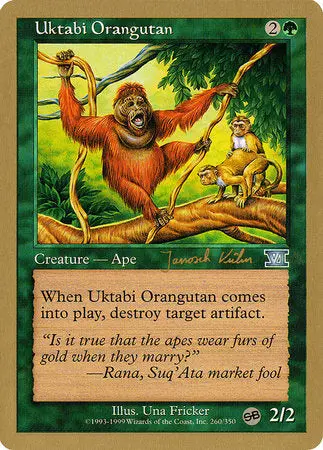 Uktabi Orangutan - 2000 Janosch Kuhn (6Ed) (Sb) [World Championship Decks 2000] 1