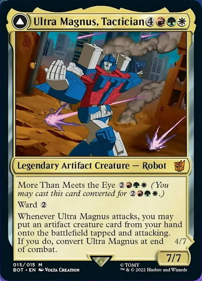 Ultra Magnus, Tactician // Ultra Magnus, Armored Carrier [Universes Beyond: Transformers] 1
