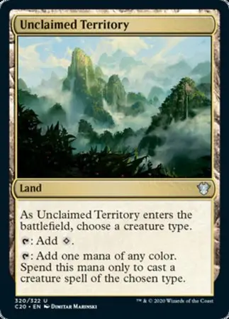 Unclaimed Territory [Commander 2020] 1