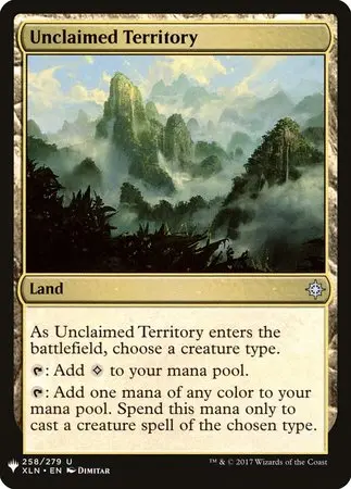 Unclaimed Territory [Mystery Booster] 1