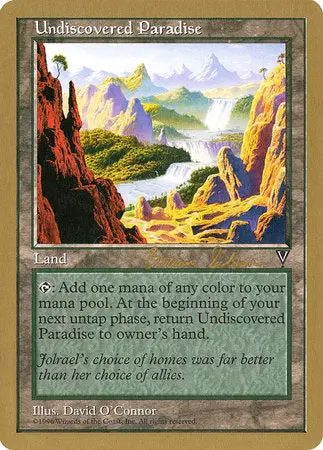 Undiscovered Paradise - 1998 Brian Selden (Vis) [World Championship Decks 1998] 1