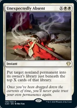 Unexpectedly Absent [Commander 2020] 1