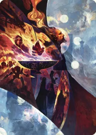 Urza's Command Art Card [The Brothers' War Art Series] 1