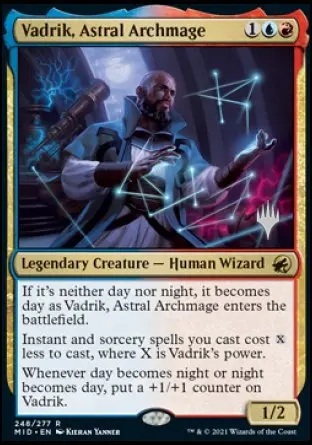 Vadrik, Astral Archmage (Promo Pack) [Innistrad: Midnight Hunt Promos] 1