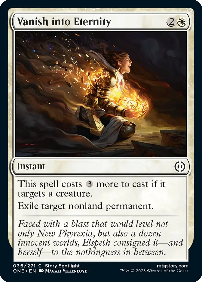 Vanish Into Eternity [Phyrexia: All Will Be One] 1