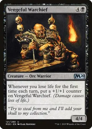 Vengeful Warchief [Core Set 2020] 1