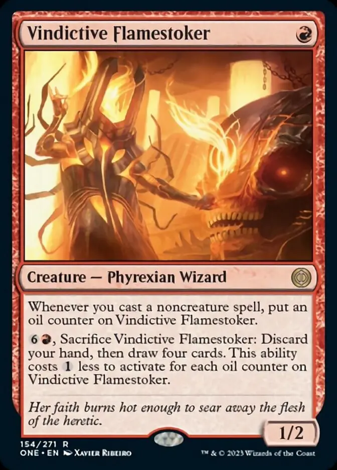 Vindictive Flamestoker [Phyrexia: All Will Be One] 1
