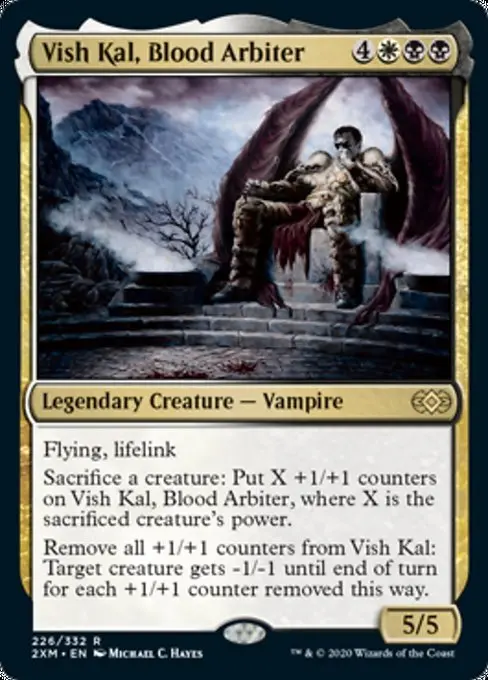 Vish Kal, Blood Arbiter [Double Masters] 1