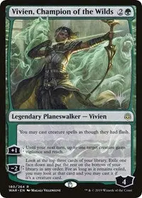 Vivien, Champion Of The Wilds [Promo Pack: Throne Of Eldraine] 1