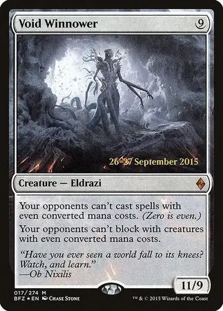 Void Winnower [Battle For Zendikar Promos] 1