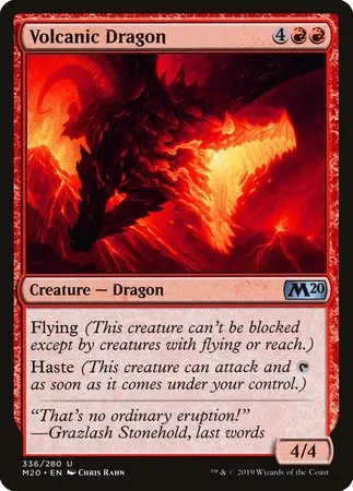 Volcanic Dragon [Core Set 2020] 1