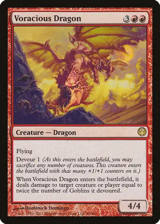Voracious Dragon [Duel Decks: Knights Vs. Dragons] 1