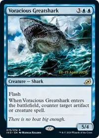 Voracious Greatshark [Prerelease Cards] 1